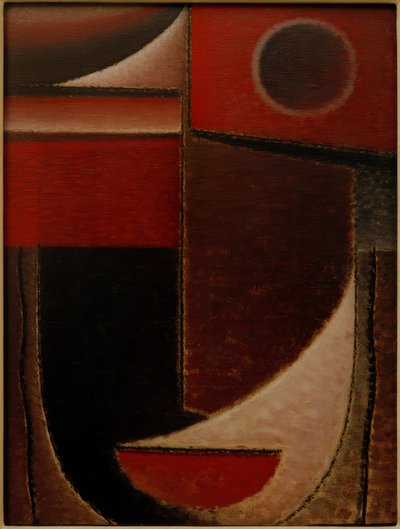 Abstrakter Kopf: Rotes Licht, 1930 von Alexej von Jawlensky